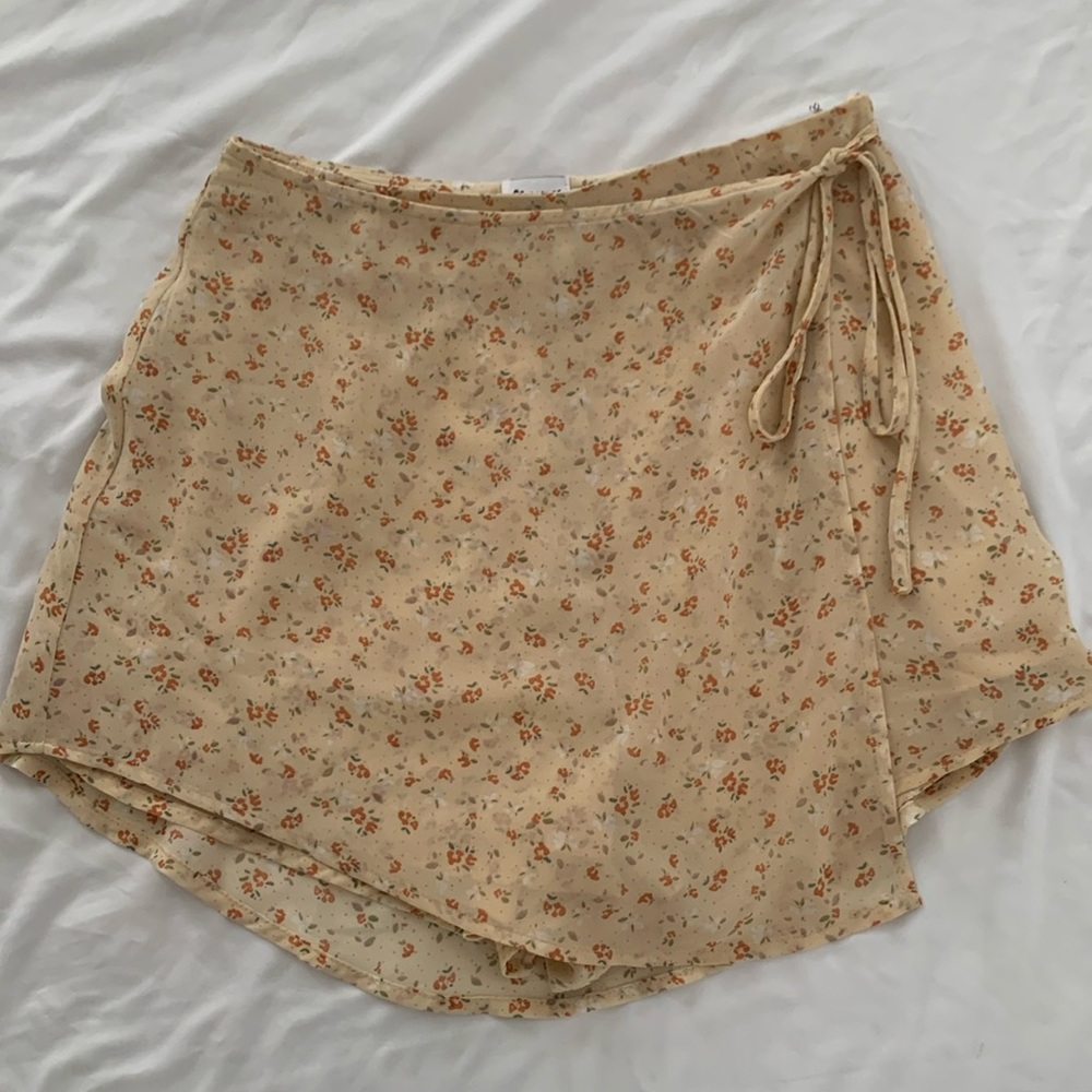 Floral Skort